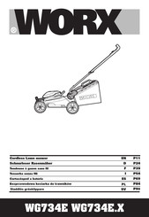 Worx WG734E.X Original Instructions Manual