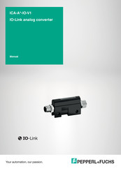 Pepperl+Fuchs ICA-AI-I/U-IO-V1 Manual