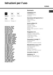 Hotpoint Ariston 7OFK 898EC X RU/HA Operating Instructions Manual