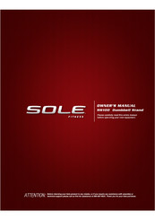 Sole Fitness SW100 Owner's Manual