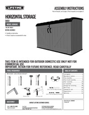 Lifetime 60464U Assembly Instructions Manual
