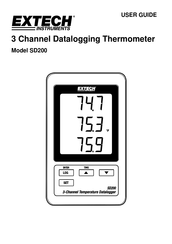 Extech Instruments SD200 User Manual