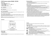Commend EE 900A Quick Start Manual