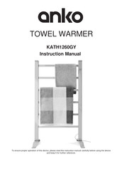 anko KATH1260GY Instruction Manual
