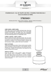 FF Europe STBOSK01 Original Instruction Manual