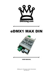DMXking eDMX1 MAX User Manual