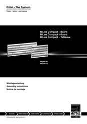 FRIEDHELM LOH Rittal RiLine Compact Assembly Instructions Manual