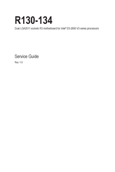 Gigabyte R130-134 Service Manual