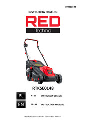 RED RTKSE0148 Instruction Manual