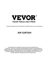 VEVOR FM150-1050-E Manual