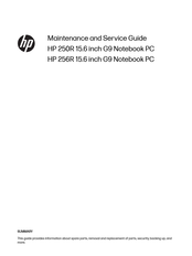 HP 256R G9 Maintenance And Service Manual