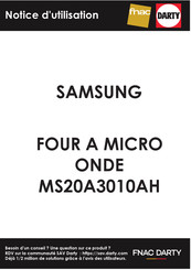 Samsung MS20A3010AH User Manual