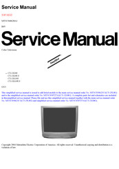 Panasonic CT-32G9UJ Service Manual