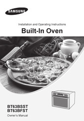 Samsung BT63BSST Installation And Operating Instructions Manual