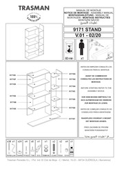 Trasman 9171 STAND Assembly Instructions Manual