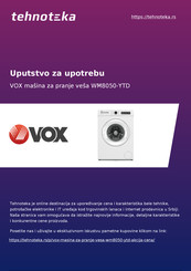 Vox WM8050YTD User Manual