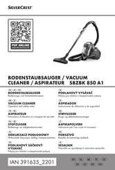 Silvercrest SBZBK 850 A1 Operation And Safety Notes