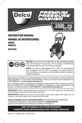 Delco DCV2420 Instruction Manual