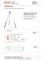 ARGA SAFETY OCEAN User Manual