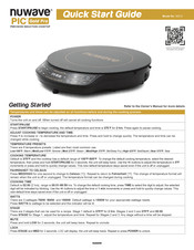 NuWave 30212 Quick Start Manual