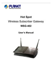 Planet WSG-402 User Manual