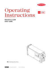 Fronius Selectiva Li 3 kW 4060 Operating Instructions Manual