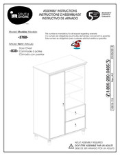 South Shore 3760038 Assembly Instructions Manual