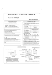 Midea KJR-12B/DP-E Series Installation Manual