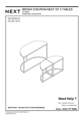 Next BRONX E10225 Assembly Instructions Manual