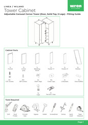Wren MILANO Tower Cabinet Fittings Manual