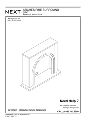 Next ARCHES E12471 Assembly Instructions Manual