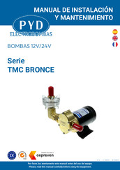 PYD Electrobombas TMC 6010101-12V User Manual