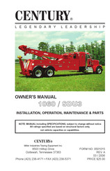 Century 1060 Owner's Manual