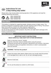 ARO LL441 Instructions For Use Manual