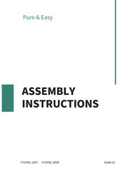 YitaHome FTOFBC-6098 Assembly Instructions Manual
