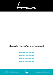 FRAM ACF-HS12KITWIFI++ User Manual