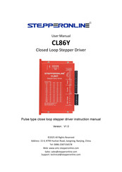 StepperOnline CL86Y User Manual