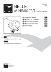 Altrad Belle Minimix 130 Operator's Manual