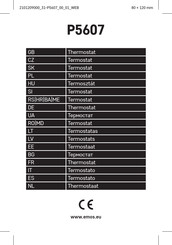 Emos P5607 Manual