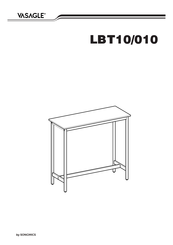 Songmics VASAGLE LBT10 Manual