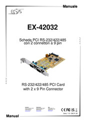 Exsys EX-42032 Manual