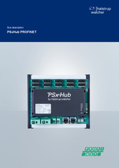 halstrup-walcher PSxHub PROFINET Manual