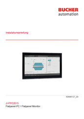 Bucher JI-FPC2015 Installation Manual