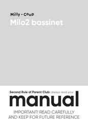 Milly and Coup Milo2 Manual