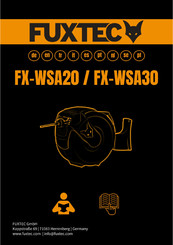 FUXTEC FX-WSA30 Installation, Use And Maintenance Manual