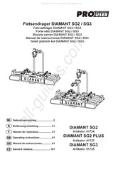 PROUSER DIAMANT SG2 PLUS Operating Instructions Manual