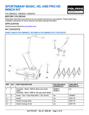 Polaris 2884832 Manual