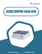 Labtron Slide Dryer LSLD-A10 Manual