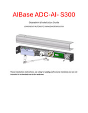 AIBASE ADC-AI-S300 Operations & Installation Manual
