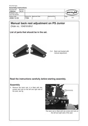 Permobil PS Junior Assembly Instructions